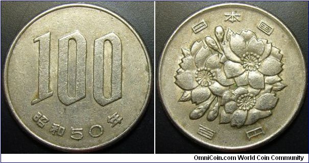 Jaapn 1975 100 yen.