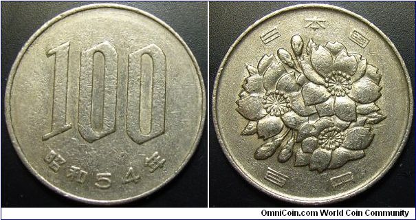 Japan 1979 100 yen.