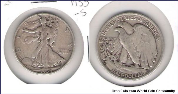 1935-S

Walking Liberty