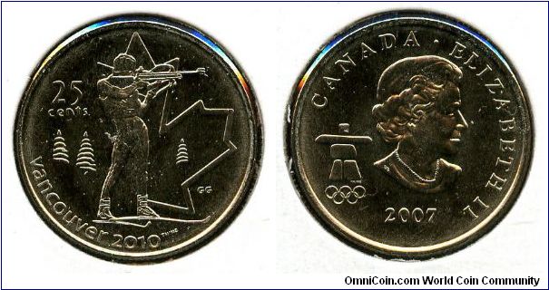 2007 
25 cents
Biathlon 
QEII
The Godless Quarter Issue