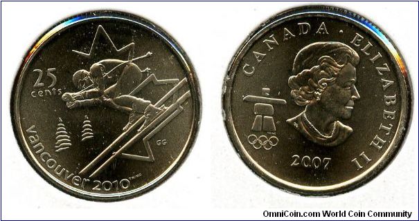 2007 
25 cents
Alpine Skiing
QEII
The Godless Quarter Issue