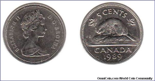 1989 5 cents