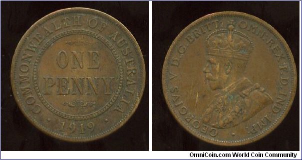 1919
1d
Value & date
King George V