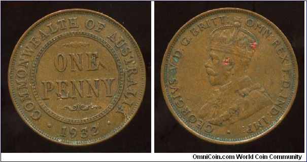 1932
1d
Value & date
King George V