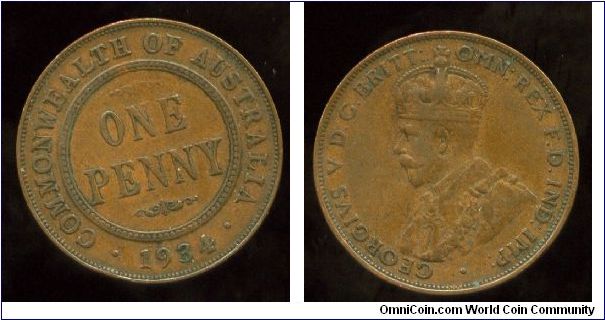1934
1d
Value & date
King George V
Updated copy
