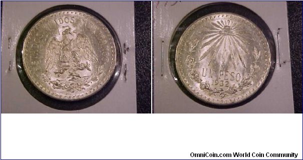 1932 Mo Peso, one of the prettiest designs of any coin I've seen.