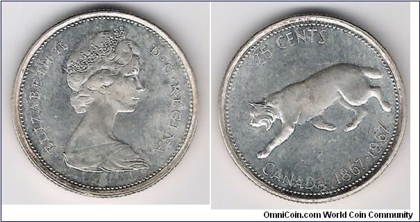 25 cents, centenary