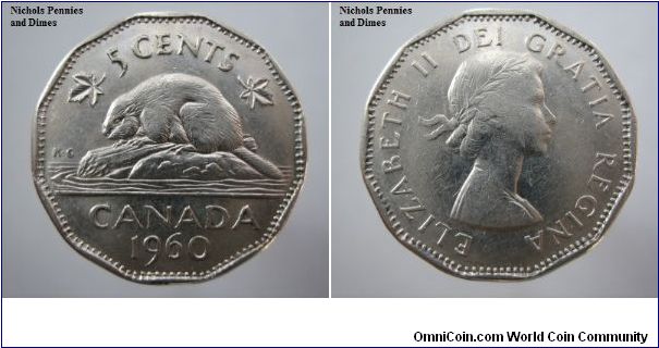 5 cent Canada EF-40 0.50