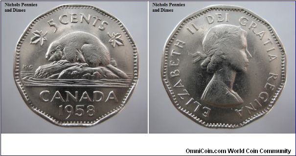 5 cent Canada EF-40 0.75