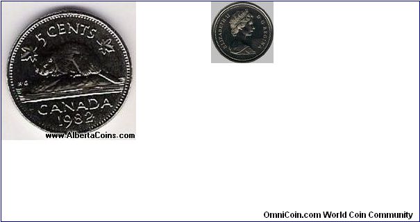 5 cent Canada EF-40 0.05