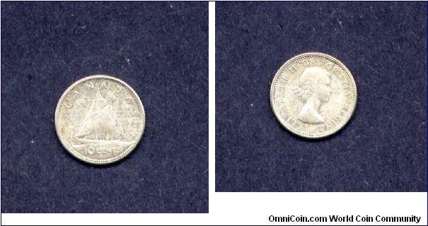 10 cent Canada VF-20 1.00