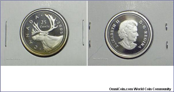 25 cent Canada 0.50 AU-50