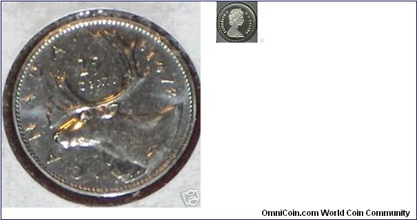 25 cent Canada 0.30 VF-20
