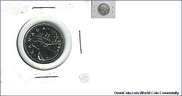 25 cent Canada EF-40 0.35