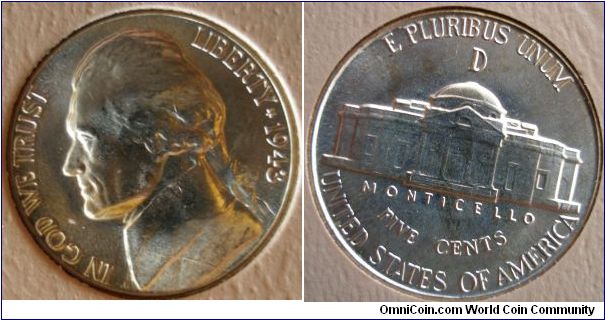1943D Silver Jefferson Nickel D/D RPM#9 BU Raw




(Book1, Group8, Hole11)