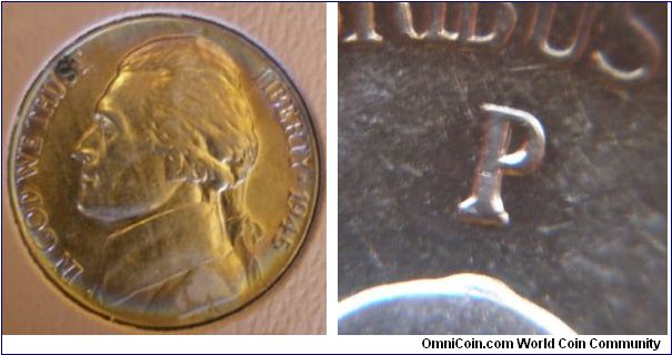 1945P Silver Jefferson Nickel P/P RPM#19 BU Raw




(Book1, Group9, Hole9)