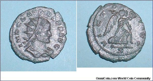 CLAUDIUS II Gothicus - Antoninianus - 268/270 - Siscia mint - IMP CLAVDIVS AVG, radiate and cuirassed bust right / TEMPORVM FELIC, Felicitas stg. left holding caduceus and cornucopiae. Mm 22 grs 3,25