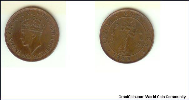 India one cent