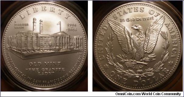 2006 Old San Francisco Mint Silver Dollar