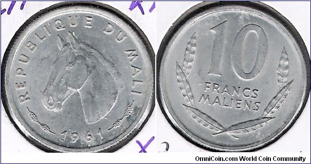 10 Francs Maliens