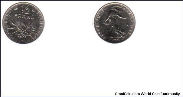1/2 franc France
0.55 EF-40
