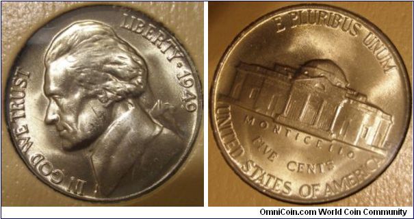 1949D Jefferson Nickel D?D RPM#?





(Book1, group10, hole2)