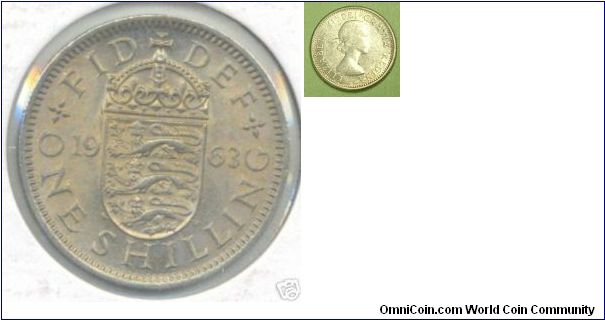1 shilling EF-40
UK 0.25
