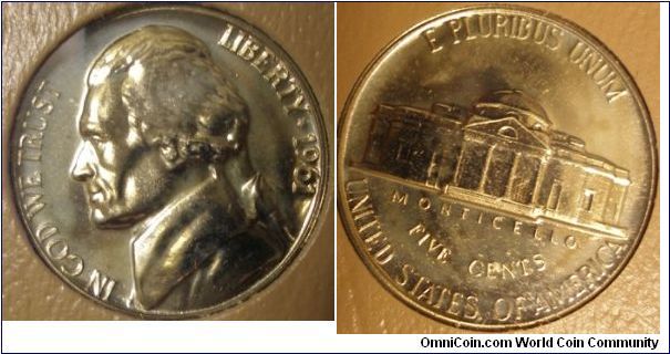 1961 Proof Jefferson Nickel
DDO




(Book1, Group11, hole12)