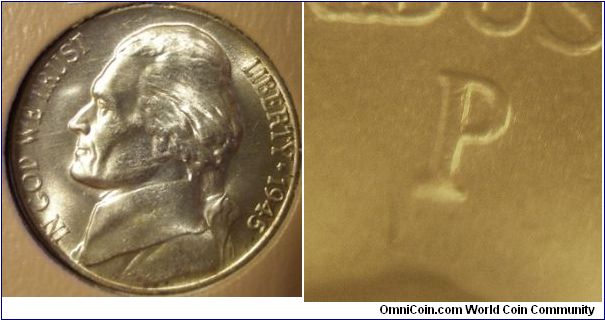 1945P Silver Jefferson Nickel P/P RPM-058




(Book1, Group12, Hole1)