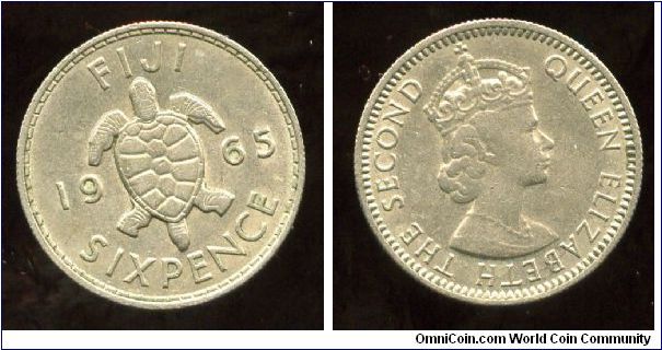 1965
6d
Turtle
Queen Elizabeth II