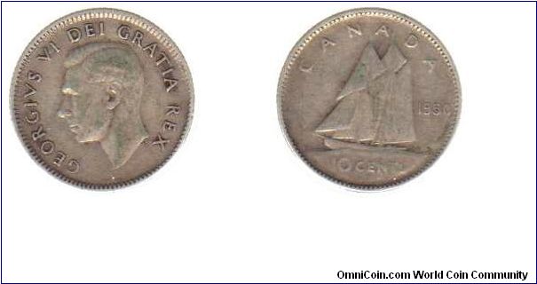 1950 10 cents