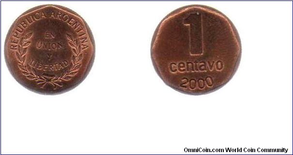 2000 1 centavo