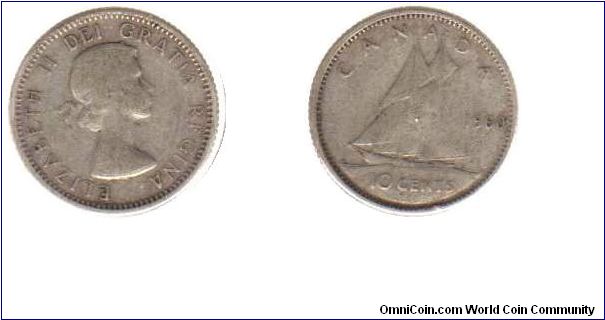 1960 10 cents