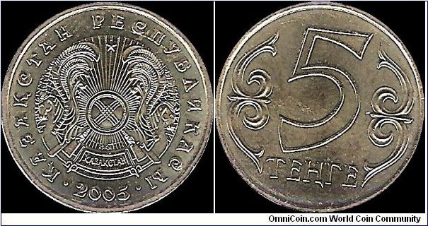 5 Tenge 2005