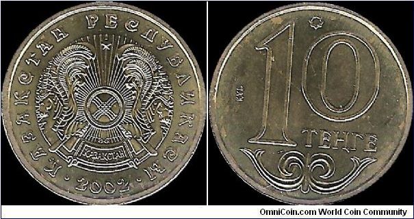 10 Tenge 2002