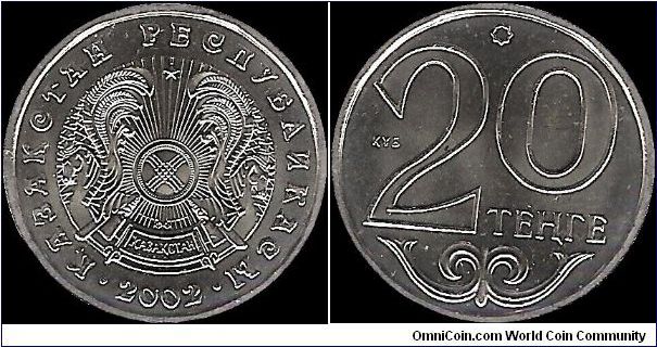 20 Tenge 2002