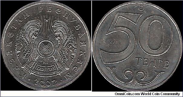 50 Tenge 2002