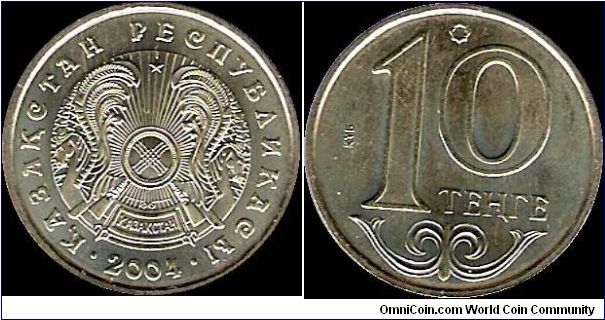 10 Tenge 2004