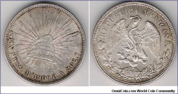 Republic of Mexico 8 Reales.