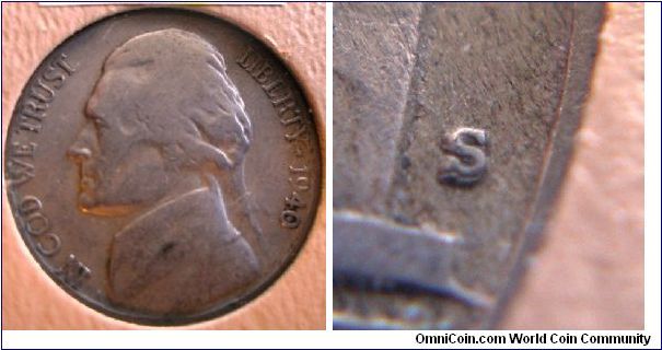 1940S Jefferson Nickel S/S RPM#001 CONECA TOP 100



(Book2, Group2, hole2)