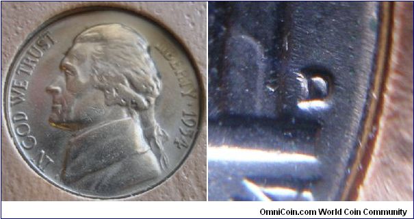 1954D Jefferson Nickel D/D





(book2, group2, hole7)