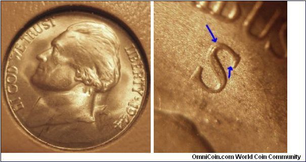 1944S Silver Jefferson Nickel S/S RPM#001 CONECA Top 100






B2G3H9