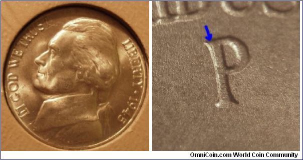 1945P Silver Jefferson Nickel P/P RPM#069







B2G3H11