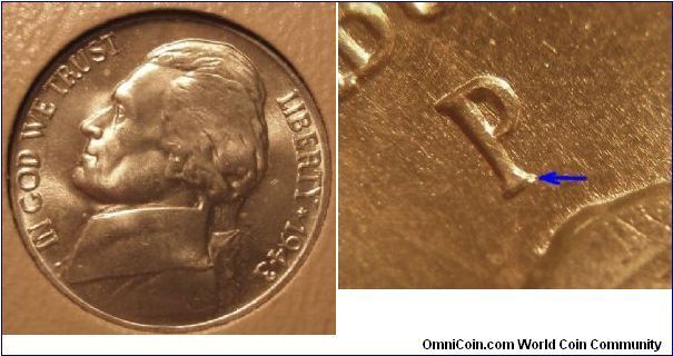 1943P Silver Jefferson nickel P/P RPM#012







B2G4H2