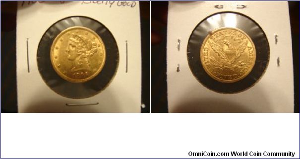 1906 Liberty $5 dollar gold