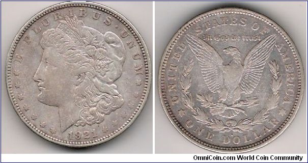 Denver Mint, One Dollar.