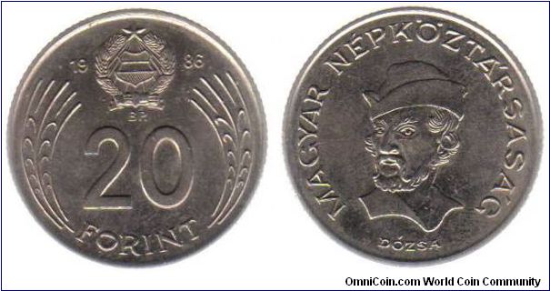 1986 20 Forint