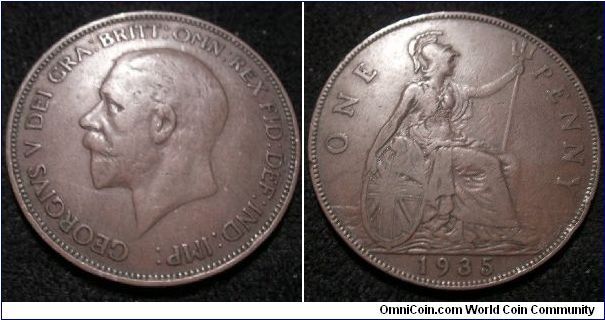 George V penny