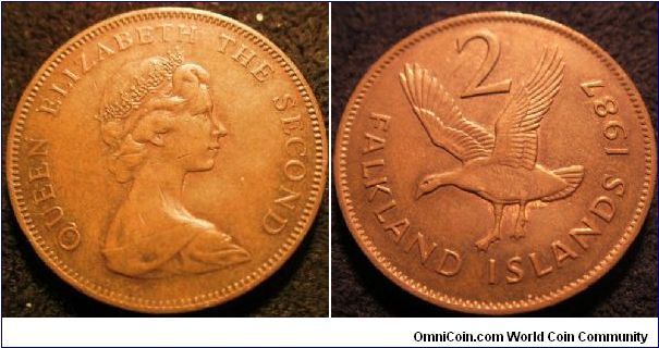 Falkland Islands two pence