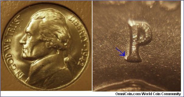 1942P Silver Jefferson Nickel P/P RPM-009 CONECA TOP 100






B2G5H12